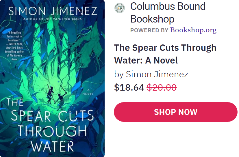 The Spear Cuts Through Water by Simon Jimenez